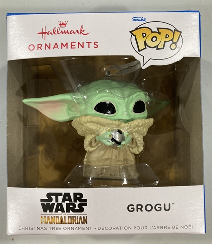 Funko POP Hallmark Star Wars The Mandalorian GROGU Ornament *SALE*
