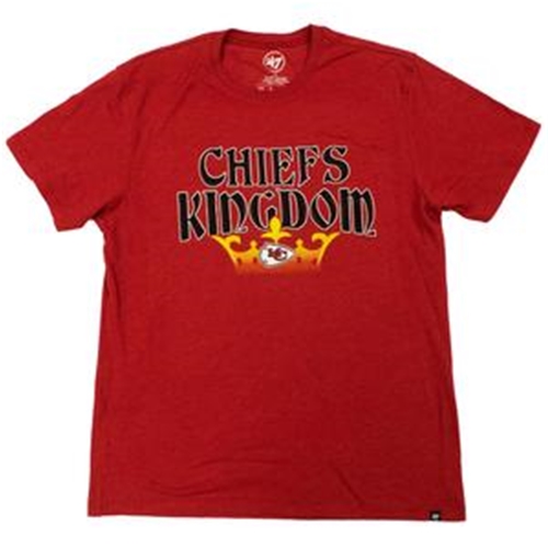Kansas City Chiefs NFL Red Regional Men's Club Tee - Dozen Lot