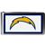 Los Angeles Chargers NFL Steel Money Clip
