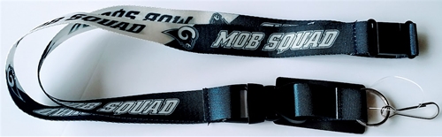 Los Angeles Rams NFL "Mob Squad" Slogan Lanyard - Dozen Lot