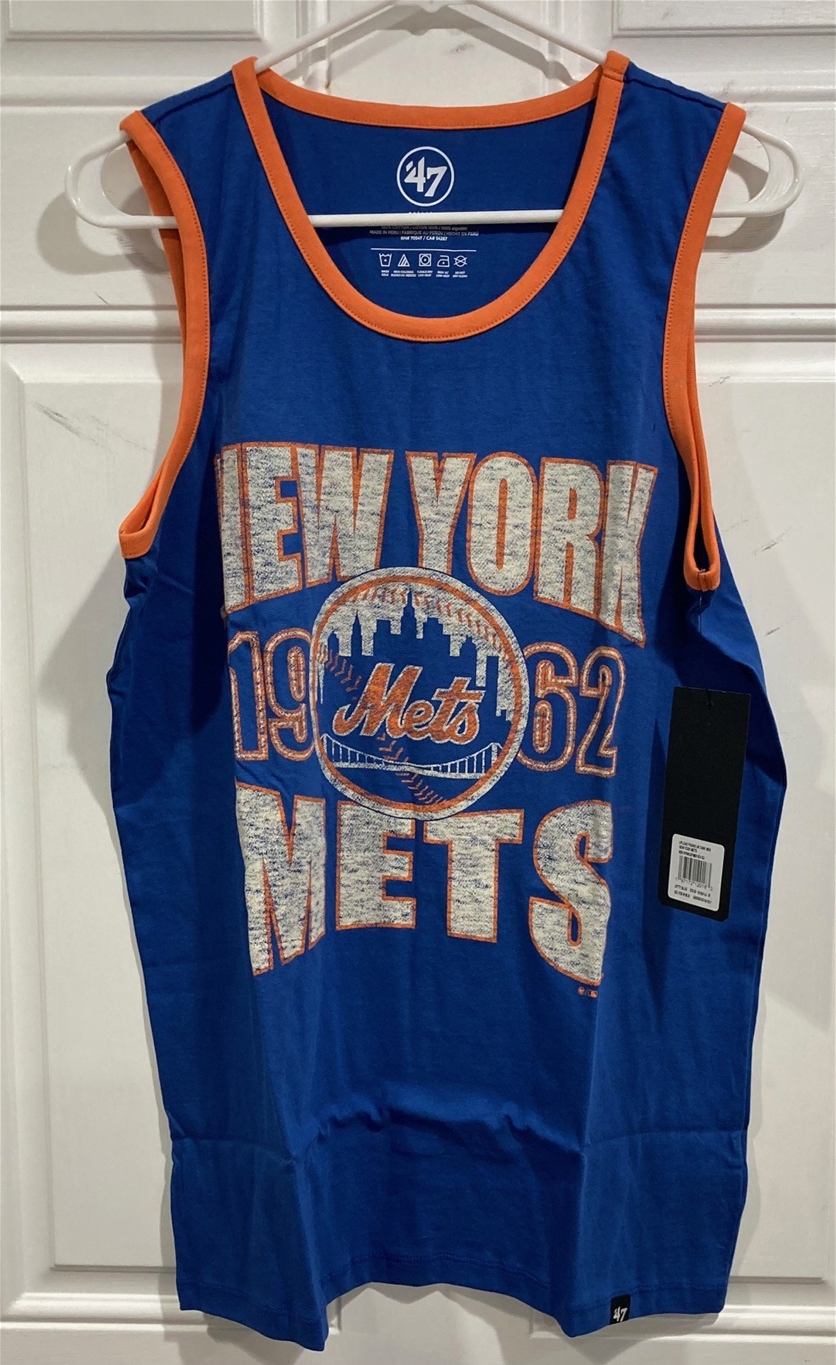 New York Mets MLB Jetty Blue Upload Franklin Men's Tank *NEW*
