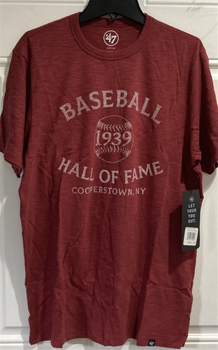 MLB Hall of Fame Cardinal Dual Arc Men's Scrum Tee - Dozen Lot