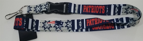 New England Patriots NFL Ugly Sweater Lanyard