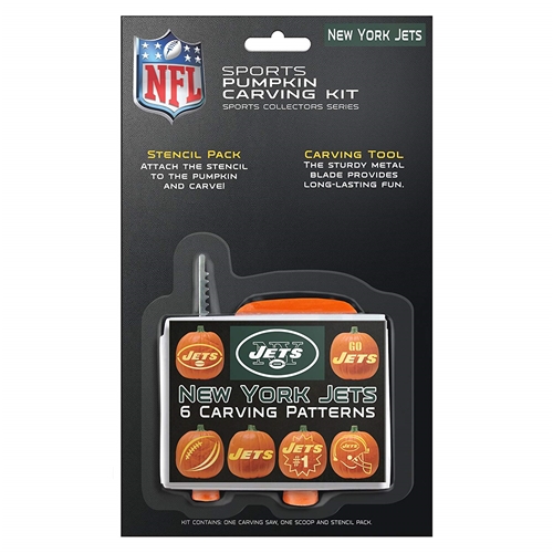 New York Jets NFL Team Logo Pumpkin Carving Kit