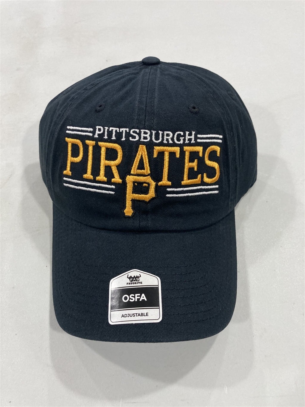 Pittsburgh Pirates MLB Black Mass Vernon Clean Up Adjustable Hat *NEW*