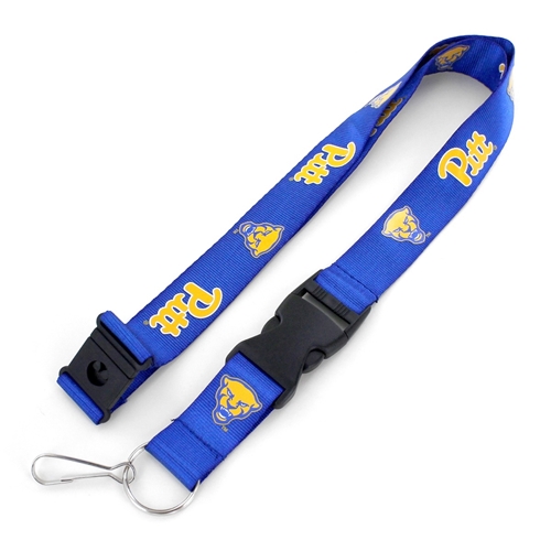 Pittsburgh Panthers NCAA Blue Lanyard