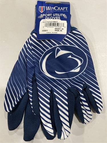 Penn State Nittany Lions NCAA Full Color 2 Tone Sport Utility Gloves - 6ct Lot