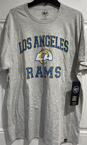 Los Angeles Rams NFL Relay Grey Men's Union Arch Franklin Tee - Dozen Lot