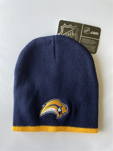 Buffalo Sabres NHL Stripe Knit Beanie
