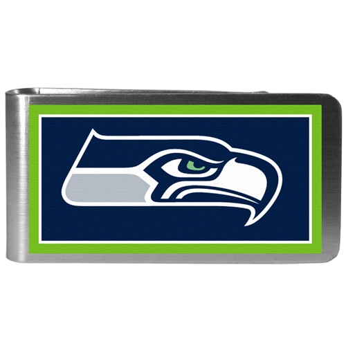 Seattle Seahawks NFL Steel Money Clip