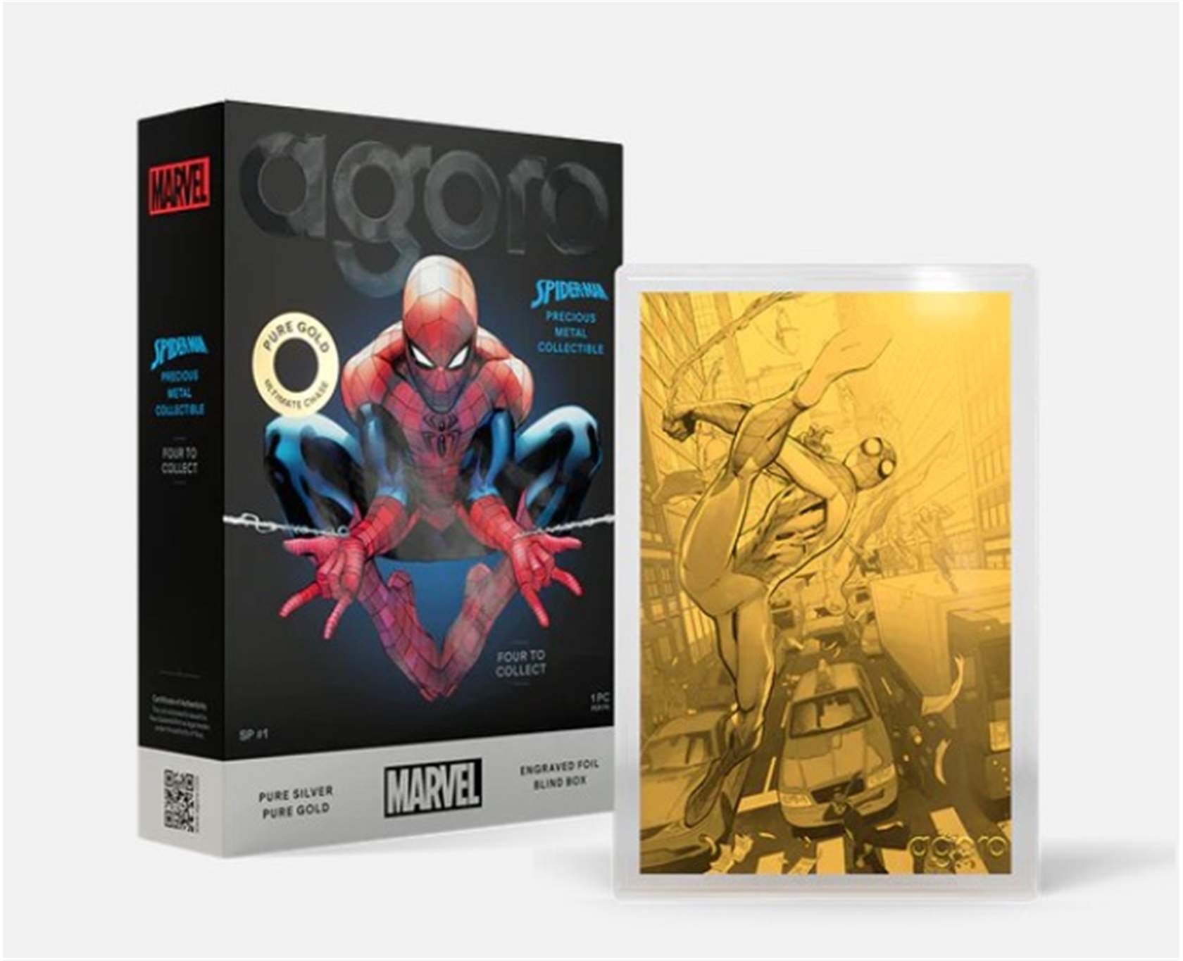 2025 Agoro Marvel - Spider-Man 5g Foil Blind Box *NEW*