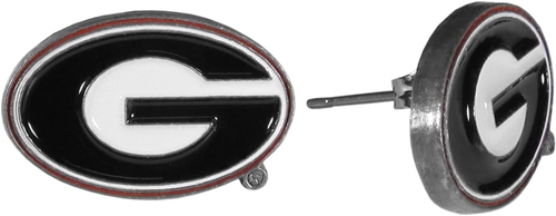 Georgia Bulldogs Logo NCAA Stud Earrings