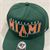 Miami Hurricanes NCAA Dark Green City Line Hitch Snapback Hat *NEW*