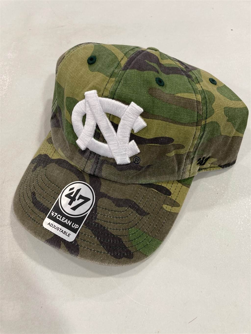 North Carolina Tar Heels NCAA Camo Clean Up Adjustable Hat *NEW*