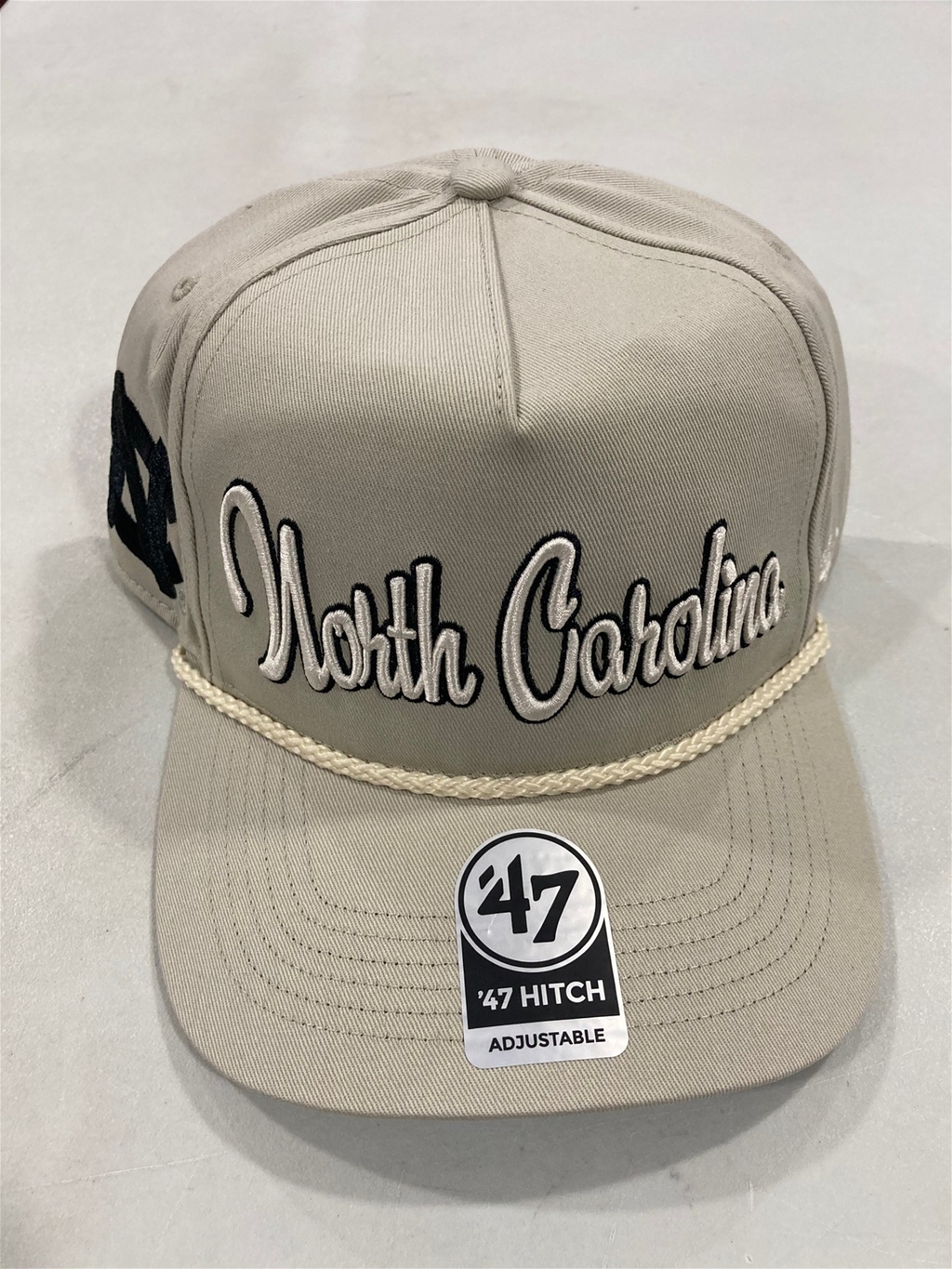 North Carolina Tar Heels NCAA System Grey Overhand Hitch Snapback Hat *NEW*