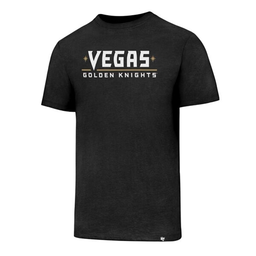 Vegas Golden Knights NHL Jet Black Club Tee Men's Size S