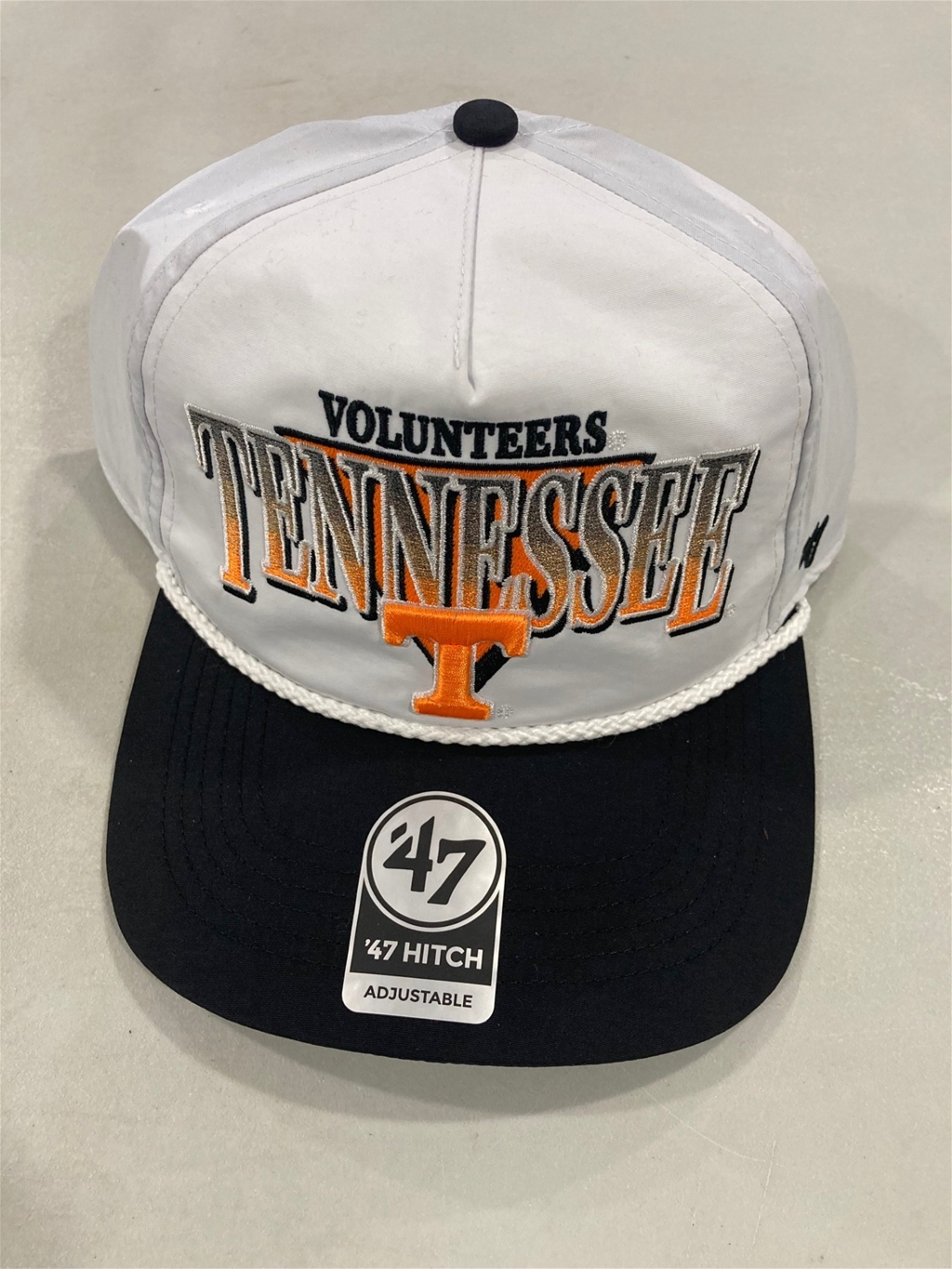 Tennessee Volunteers NCAA White Tribute Hitch Snapback Hat *NEW*
