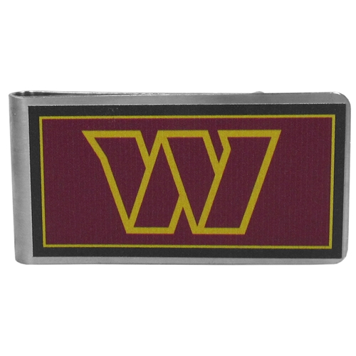 Washington Commanders NFL Steel Money Clip